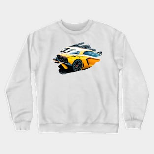 Aventador SV Art SplashPrint Crewneck Sweatshirt